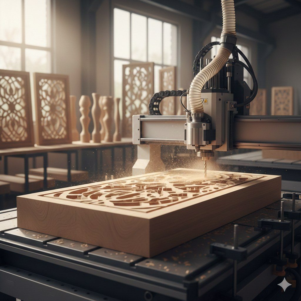 提升工藝精準度：彰化與台中中部地區木工木器 CNC 代工代工廠推薦